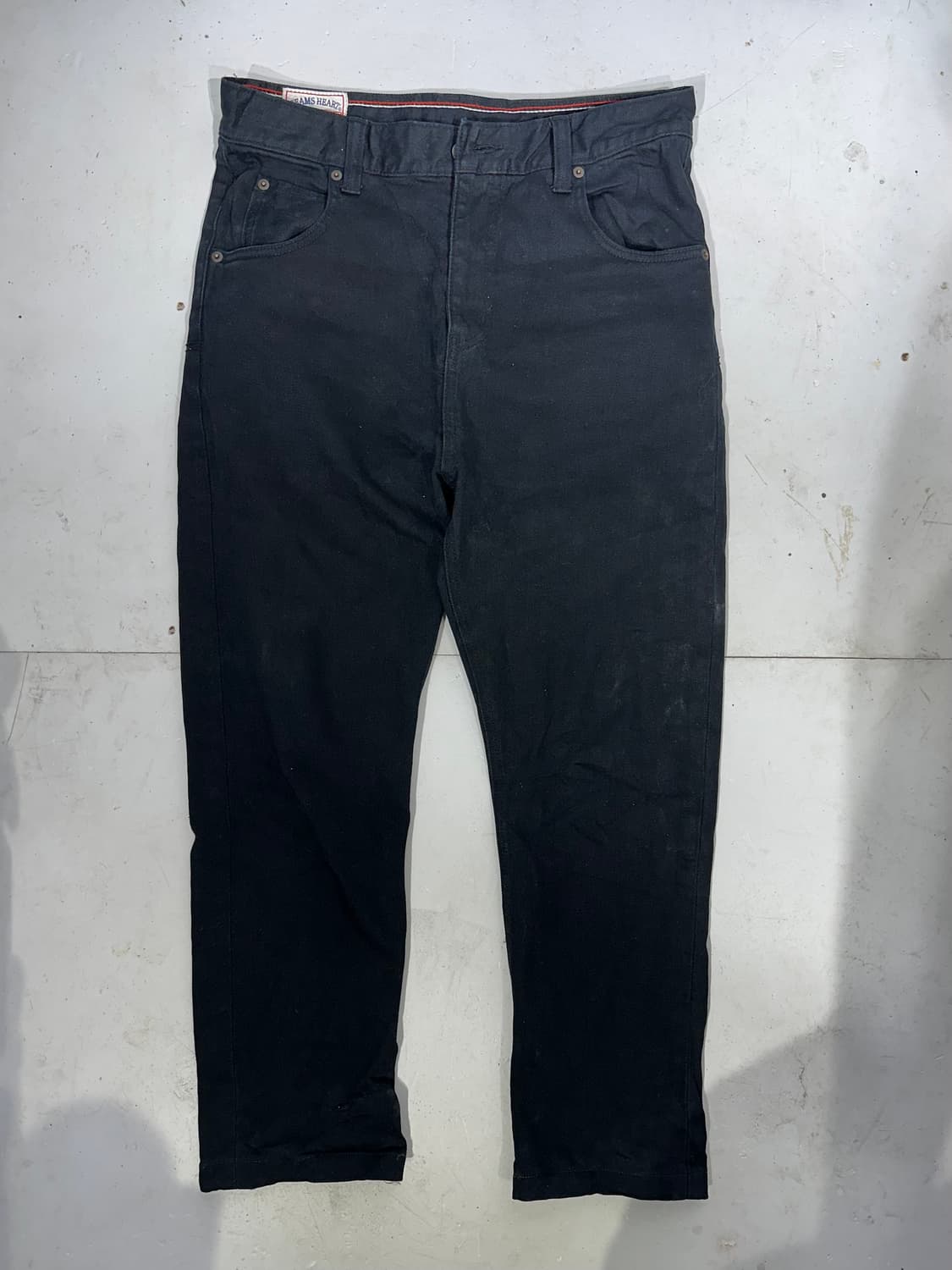 빔즈 흑청 데님 팬츠 32 상품이미지4