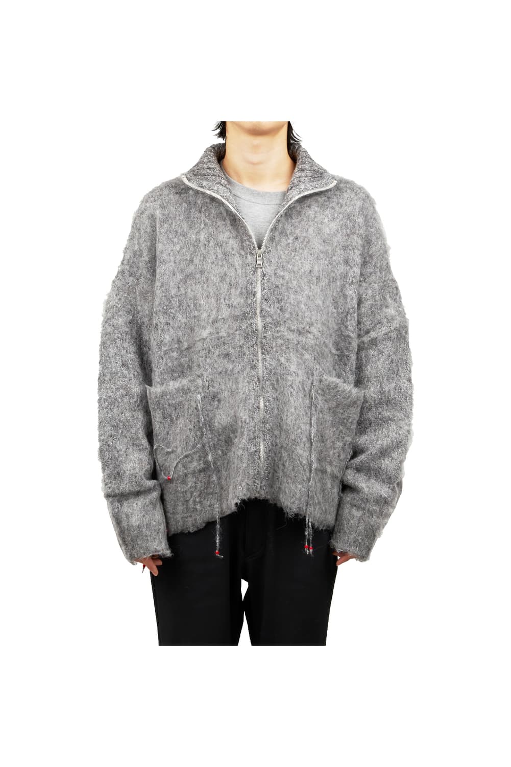 FACCIES Shaggy Drivers Knit Jacket 상품이미지2