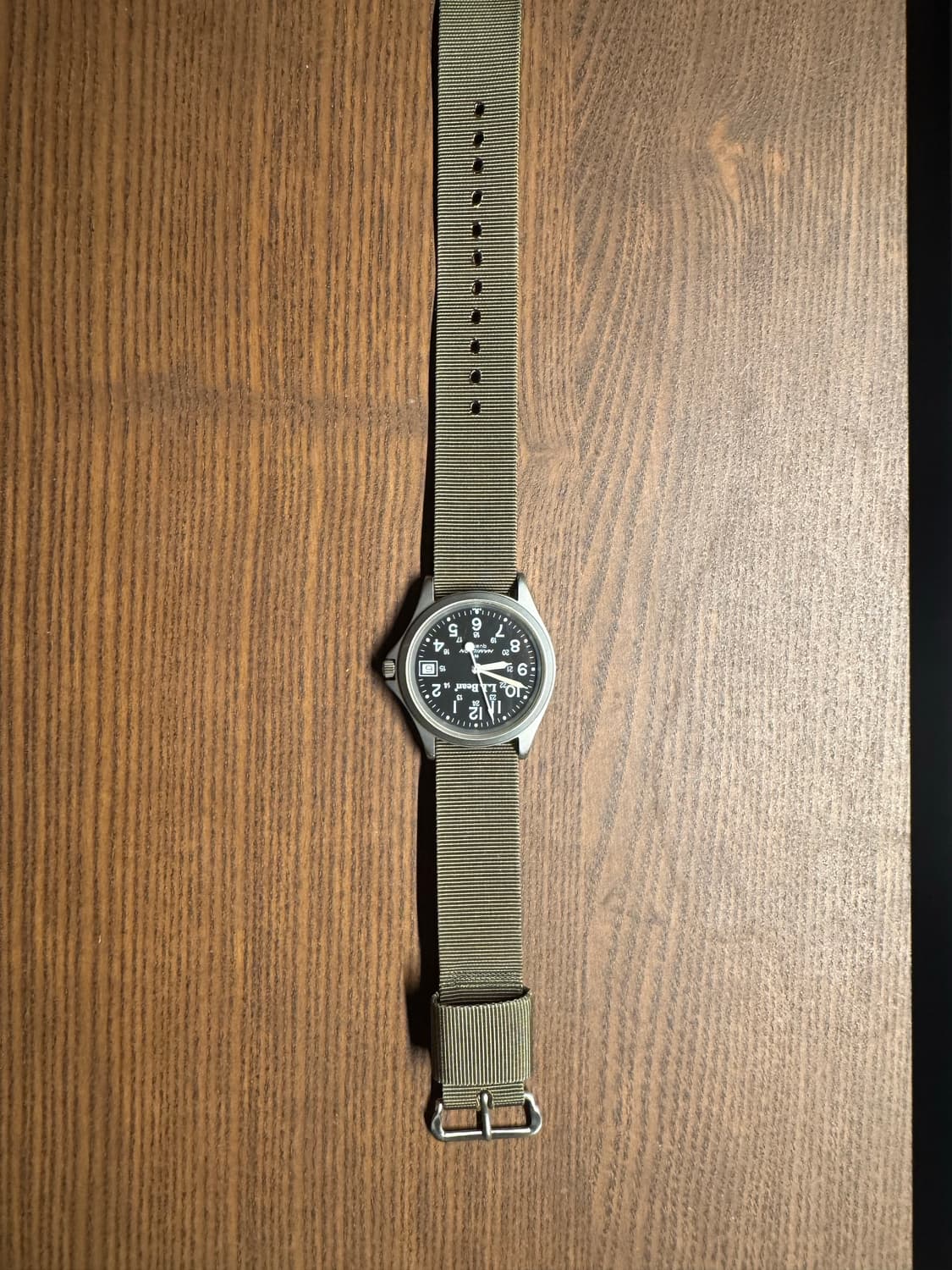 해밀턴 카키 9445 L.L.Bean 콜라보 빈티지 필드 워치 상품이미지3