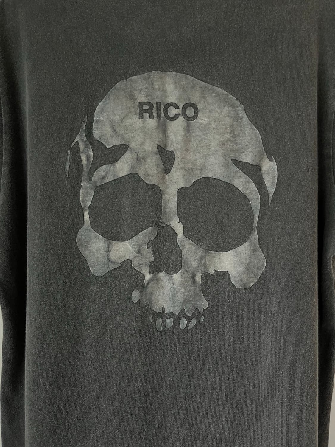 RICO Skull Printed&Damaged Cutsew  상품이미지9