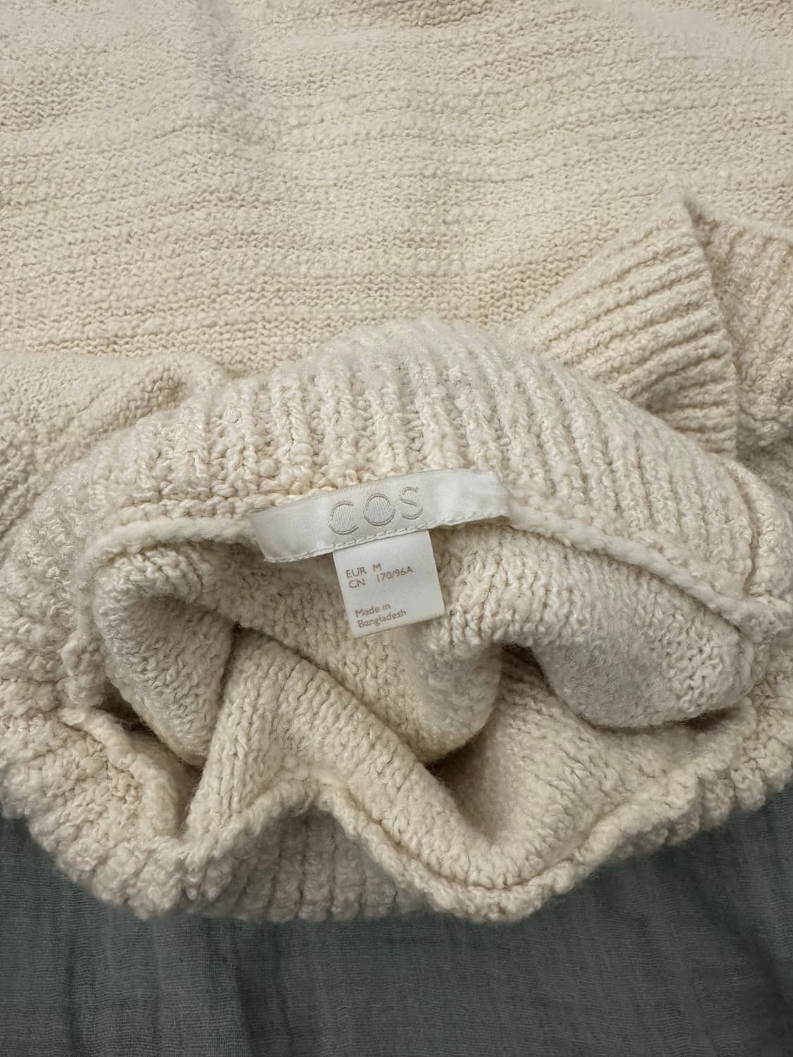 COS코스 울 혼방 니트 베스트 상품이미지5