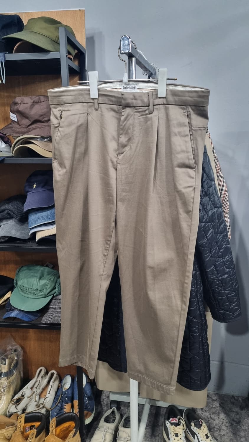 팀버랜드 브라운카멜 36사이즈 면바지 컨디션10/8 상품이미지1