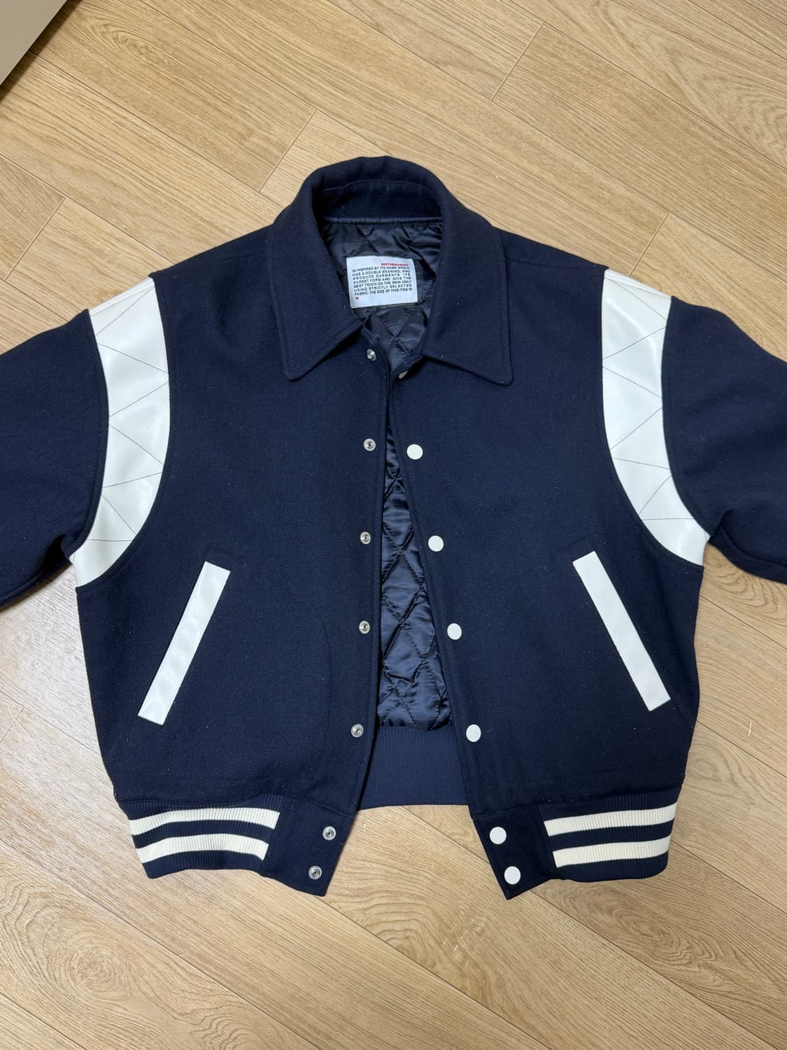 BIRTHDAYSUIT 바시티 자켓 M 사이즈 상품이미지5