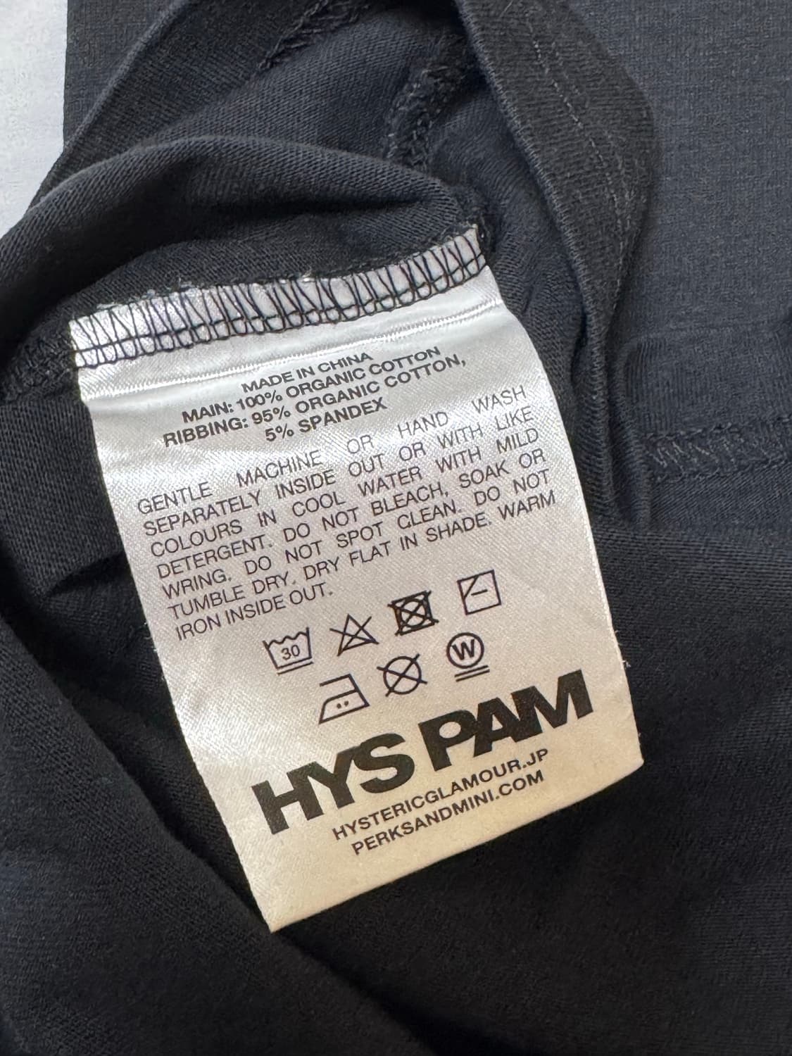 히스테릭 글래머 x PAM 티셔츠 블랙 XL 상품이미지8