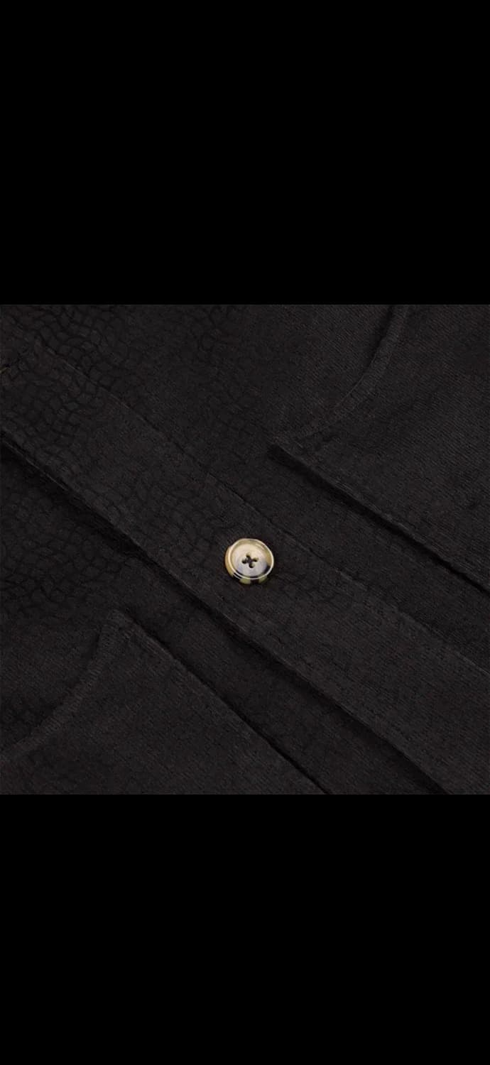 Dime Printed Cord Jacket Black 상품이미지2