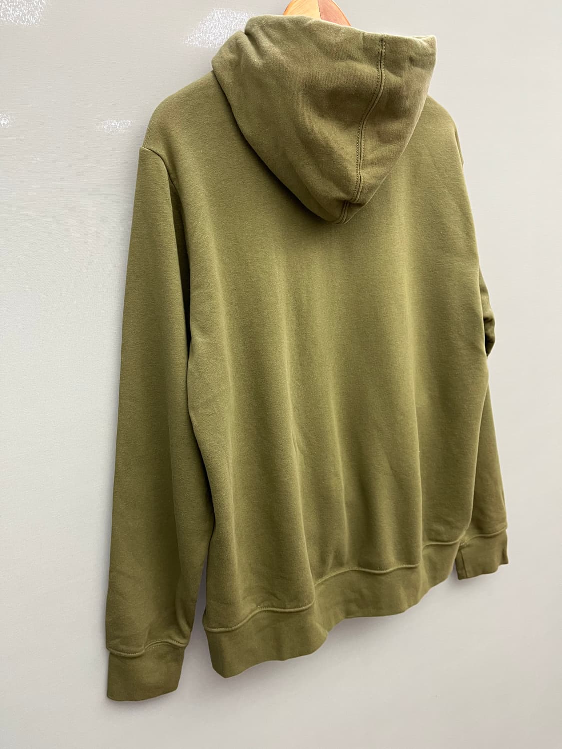 노스페이스 올리브색 기모후드티 상품이미지7