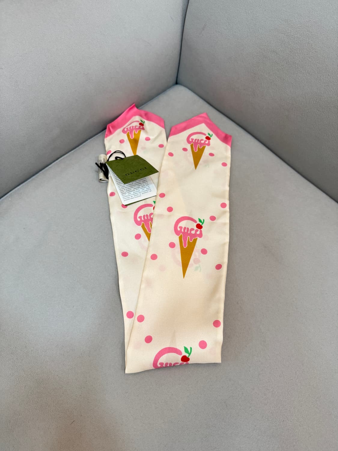 새상품 구찌 아이스크림 스카프  상품이미지1