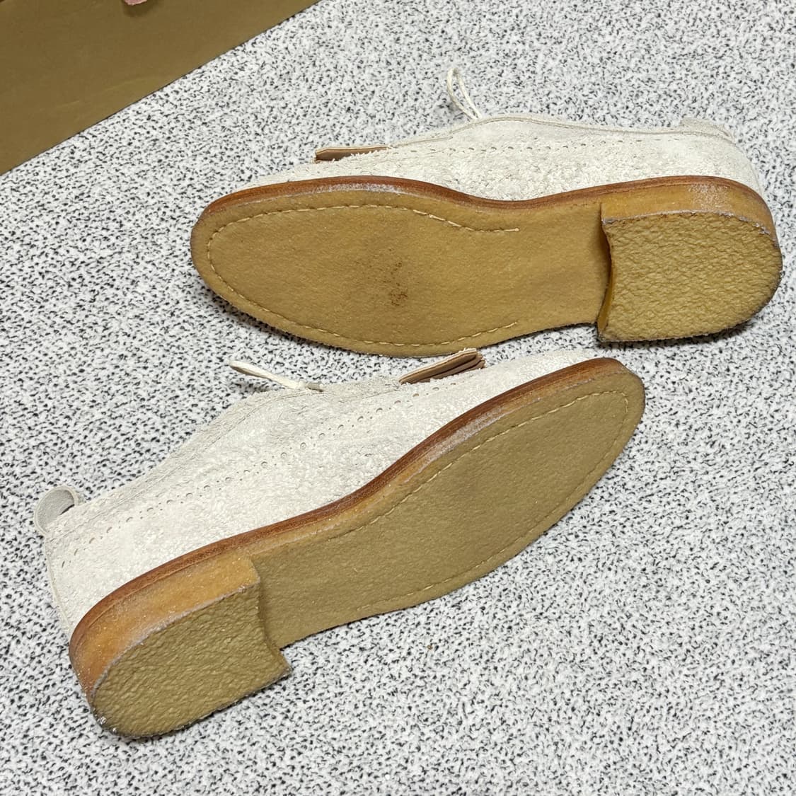 Hender Scheme 핸더 스킴 스웨이드 레더 브로그 상품이미지7