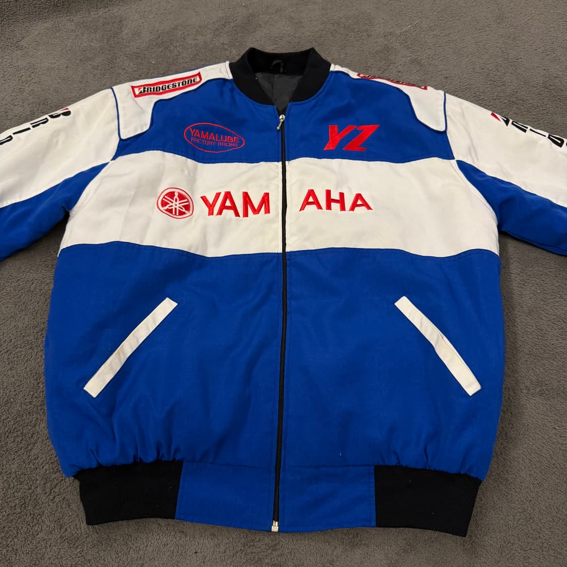 [ XL ] 야마하 빈티지 모터사이클 레이싱 봄버 자켓 상품이미지3