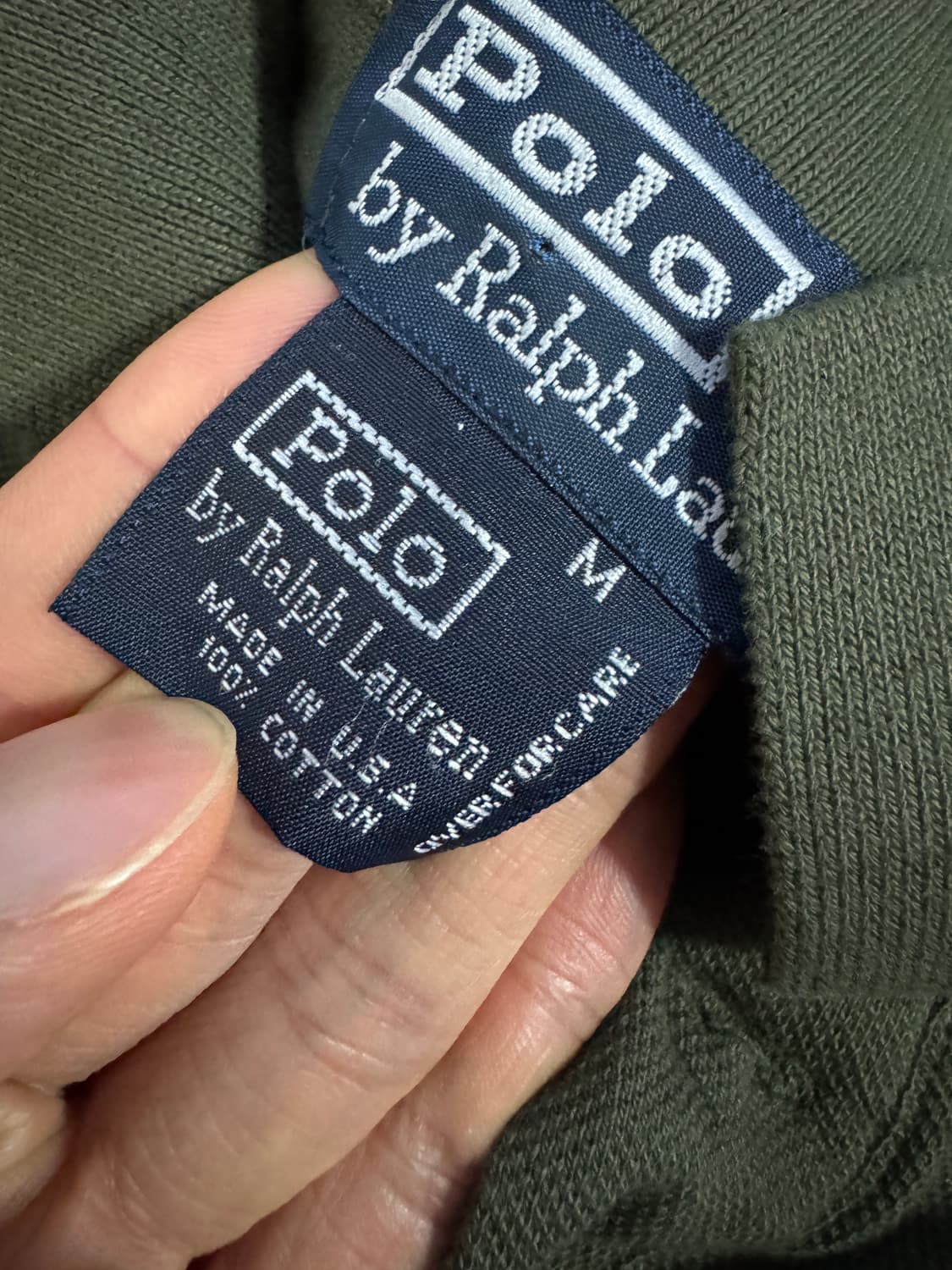 폴로 랄프로렌 잉글랜드 빅 포니 반팔 카라 티셔츠 M 상품이미지3