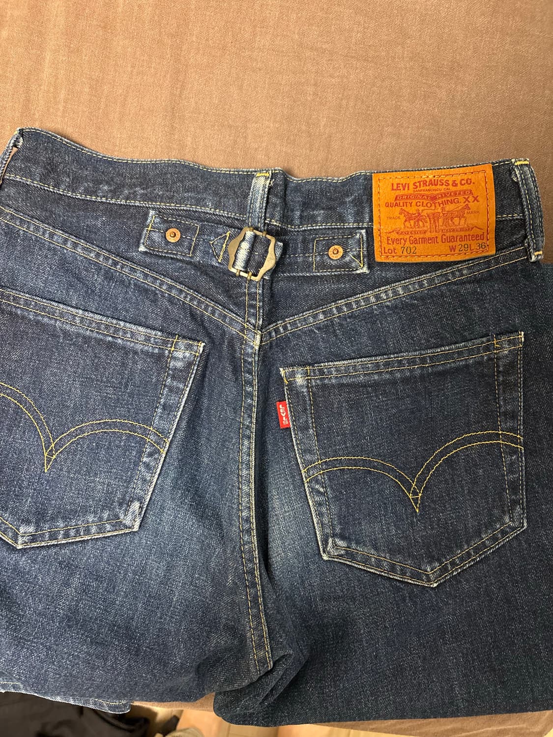 리바이스 빈티지 702 셀비지 데님  상품이미지6