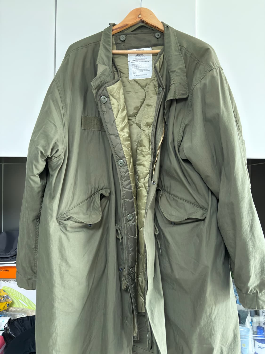 밀텍 M65 피쉬테일 파카(개파카) 상품이미지1