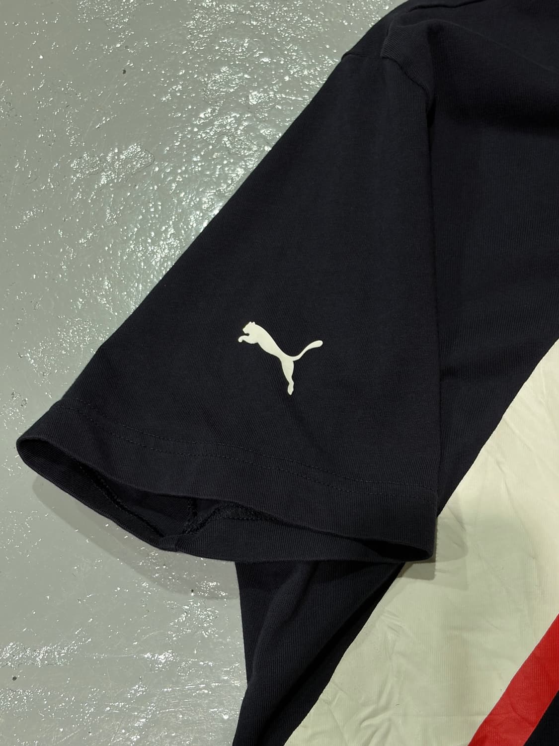 푸마(Puma) X BMW Motorsport 빈티지 네이비 반팔 티셔츠 상품이미지8