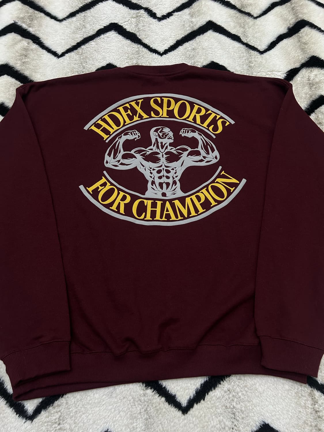 [2XL]HDEX 바이셉스 맨투맨/레드브릭 상품이미지3