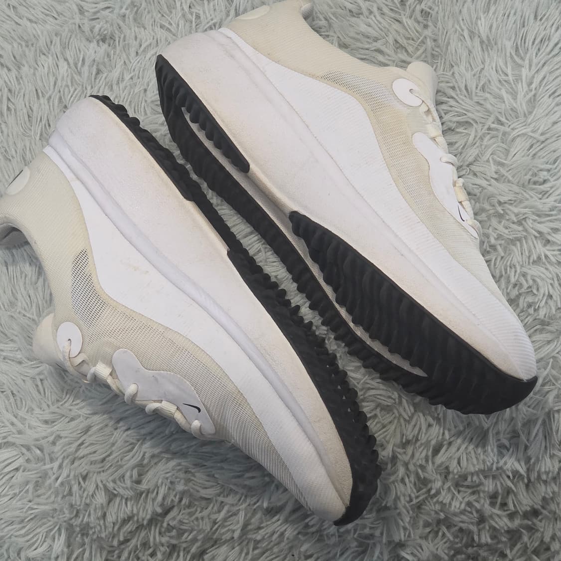 2q-18:나이키 아이콘 클래시 화이트 러닝 스니커즈 (250mm) 상품이미지7