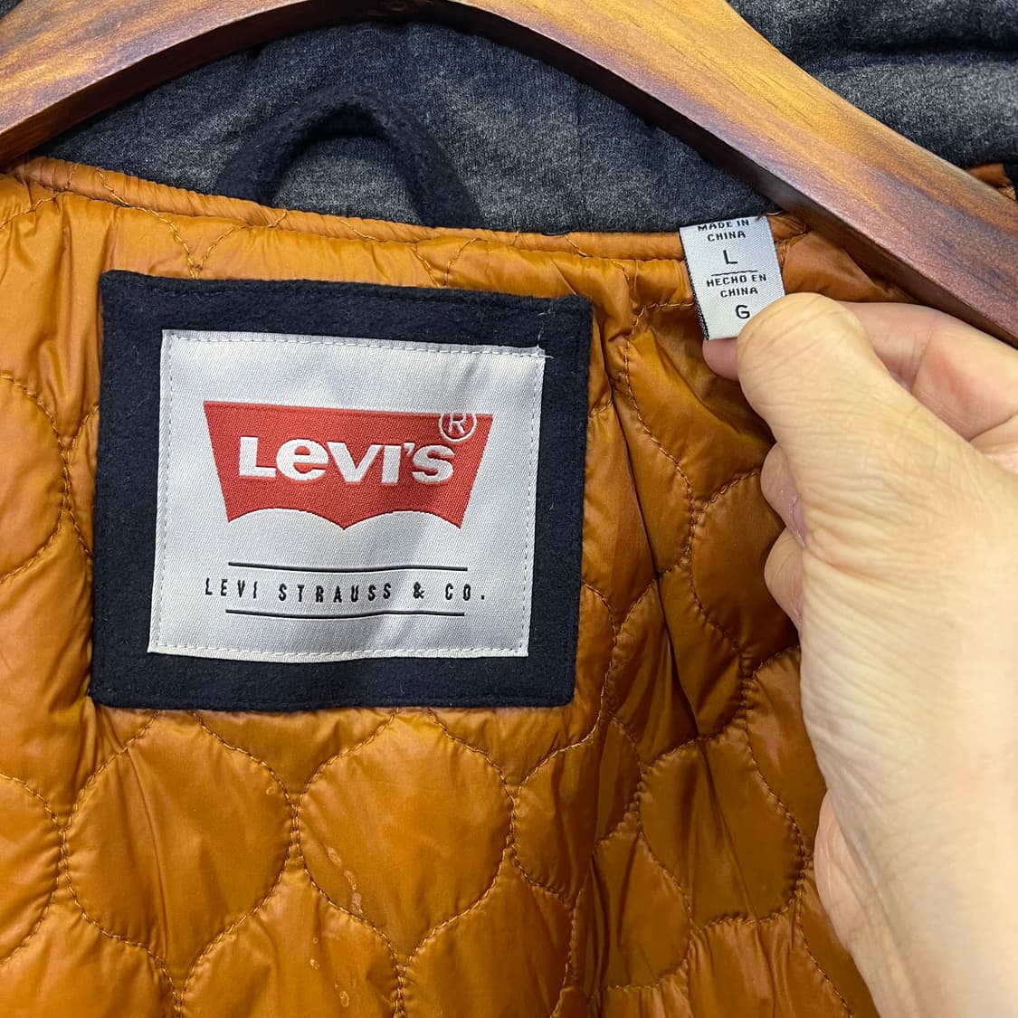 리바이스 모직 자켓 상품이미지4