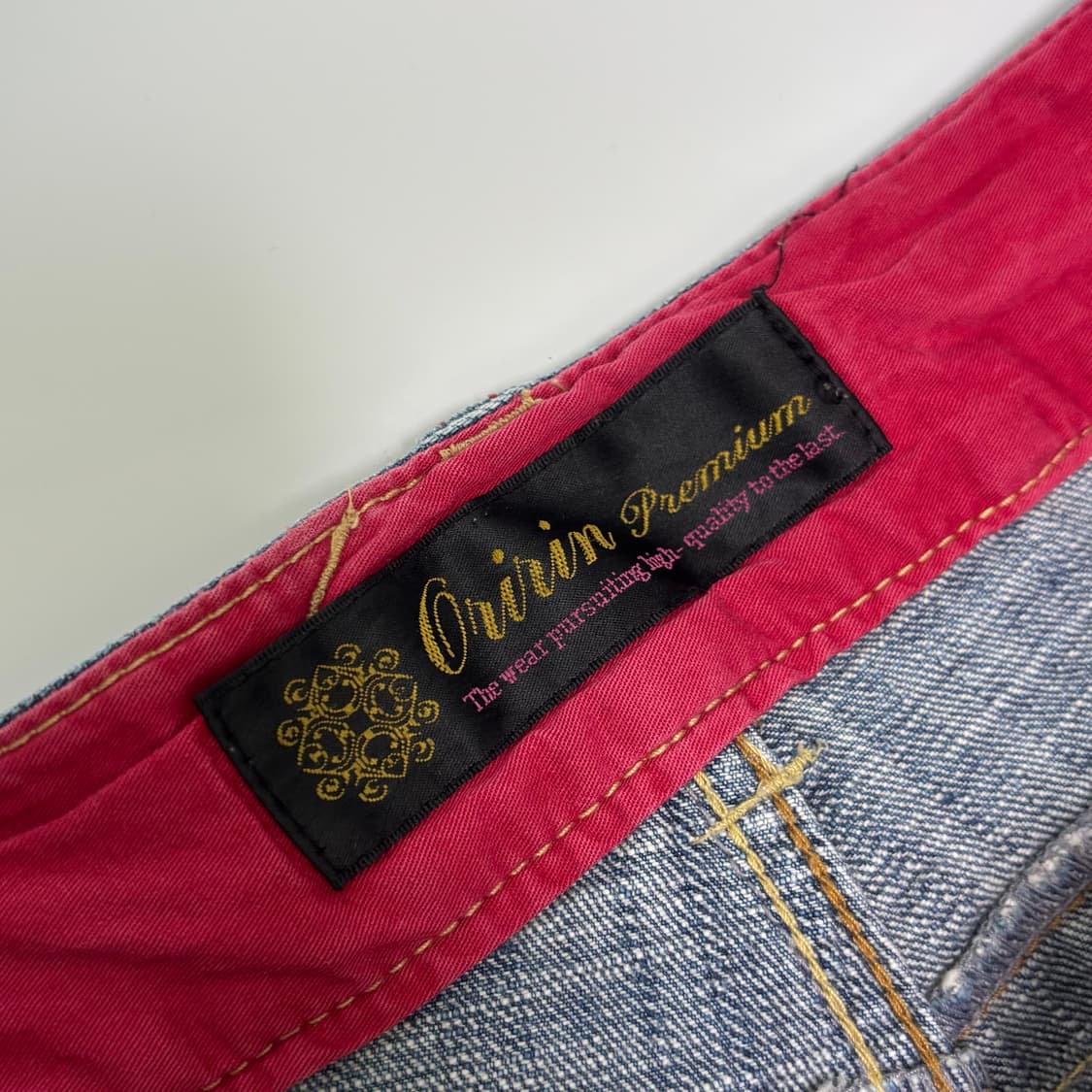 오리진 프리미엄(Oririn Premium) 언밸런스 포켓 디테일 데님 상품이미지8