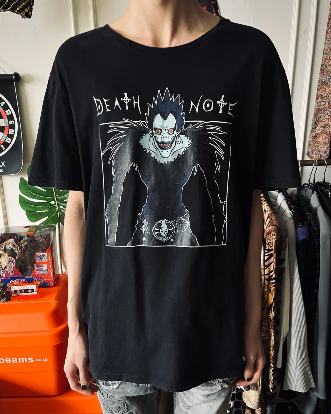 2000s Death Note Ryuk Printed T-Shirt 상품이미지2