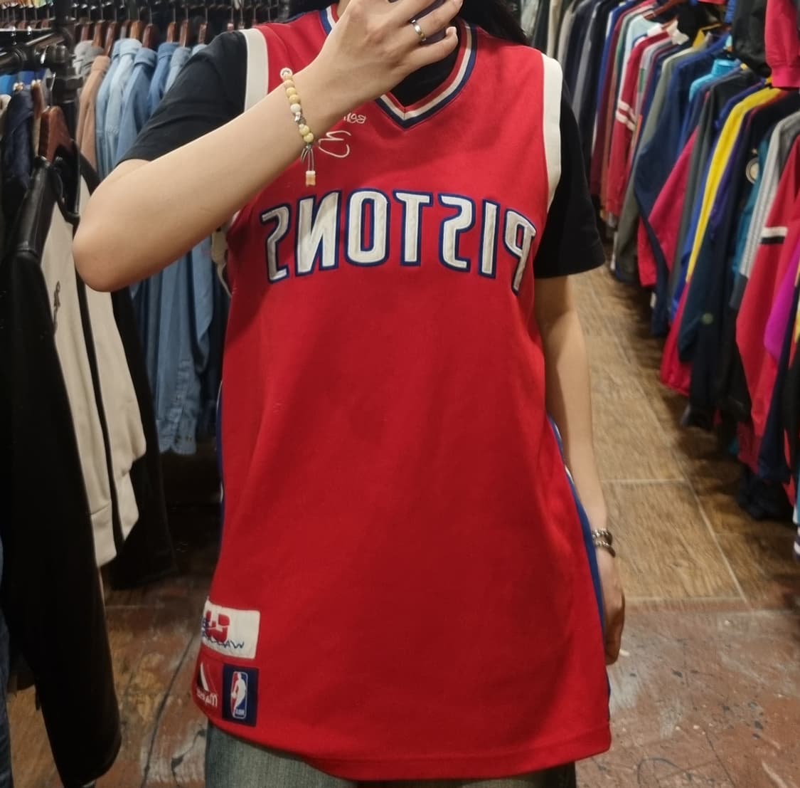 [Hi] NBA 농구나시 레드 상품이미지1