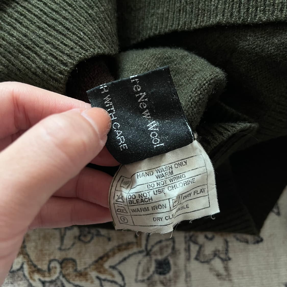 Woolly Jumpers 자수 디테일 울 니트 상품이미지5