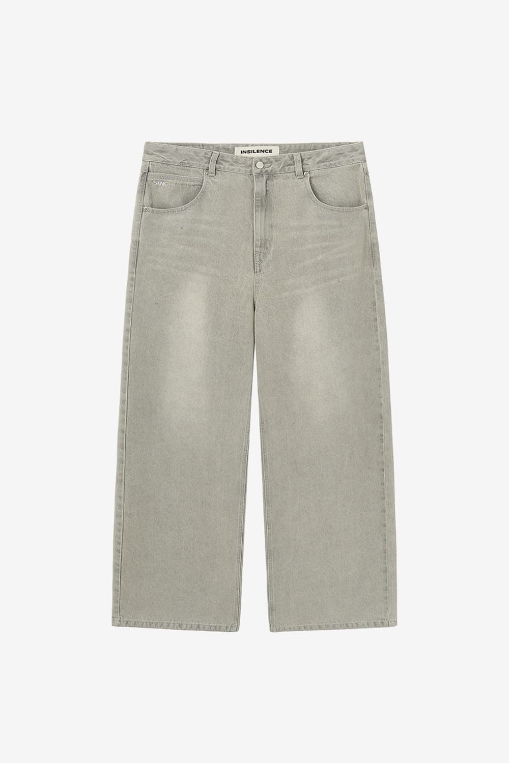 인사일런스 와이드 진 GREY BEIGE L 상품이미지1