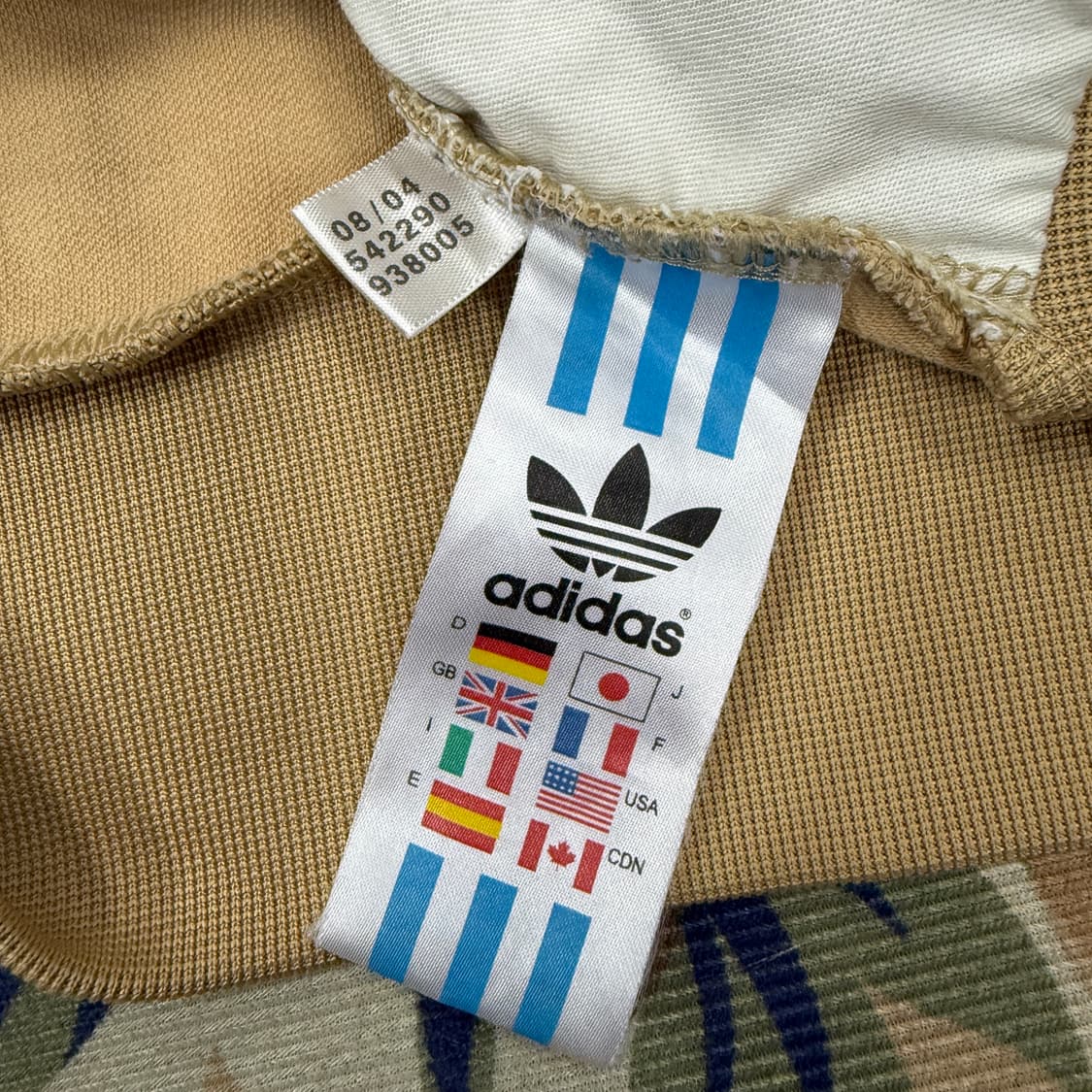 (L)00s 아디다스 스노우브레이커 트랙탑 져지(초코브라운) 상품이미지3