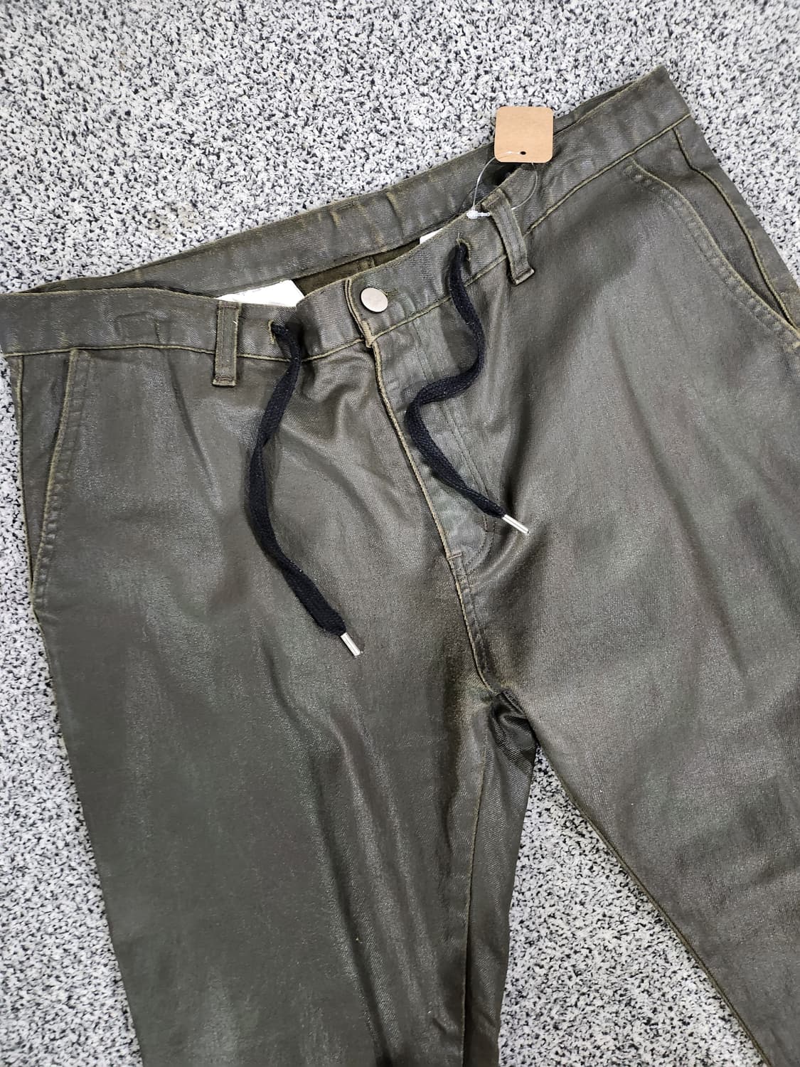 *유니크한 빈티지 코팅 조거 팬츠 (33-34) 상품이미지3