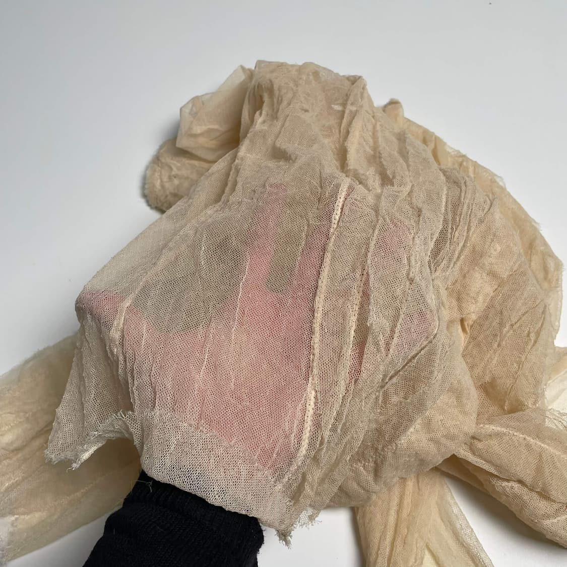 Krizia 시스루 코튼 가디건 (italy)  상품이미지5