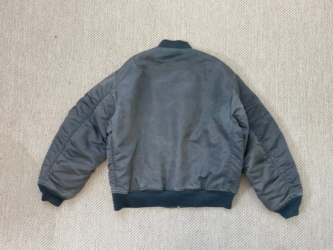 빈티지 썬 페이딩 ma-1 플라이트 자켓 J04119 상품이미지6