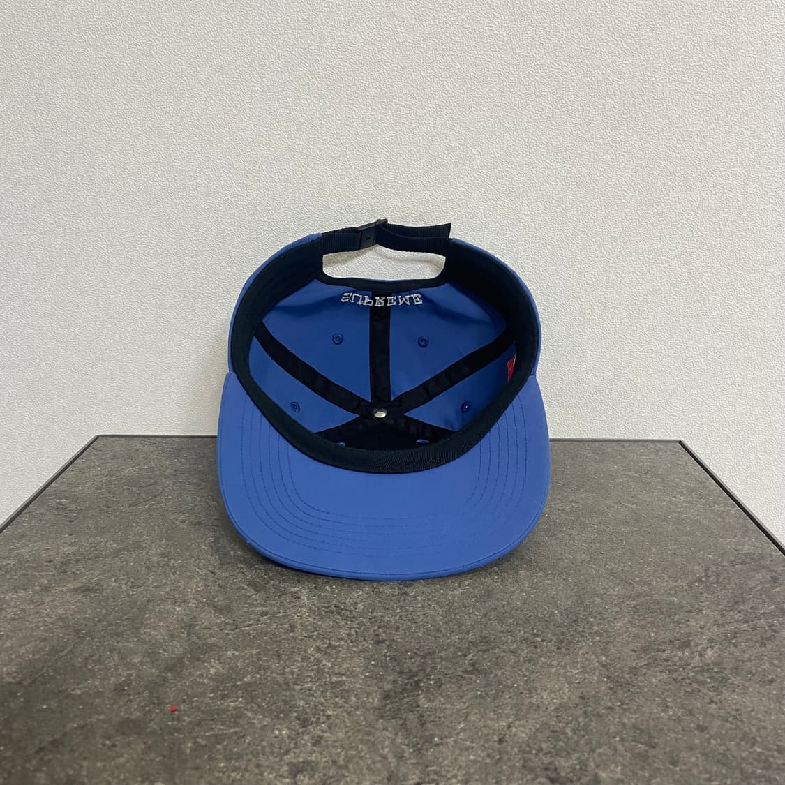 (OS) 슈프림 6패널 볼캡 모자 레지스턴트 블루 상품이미지5