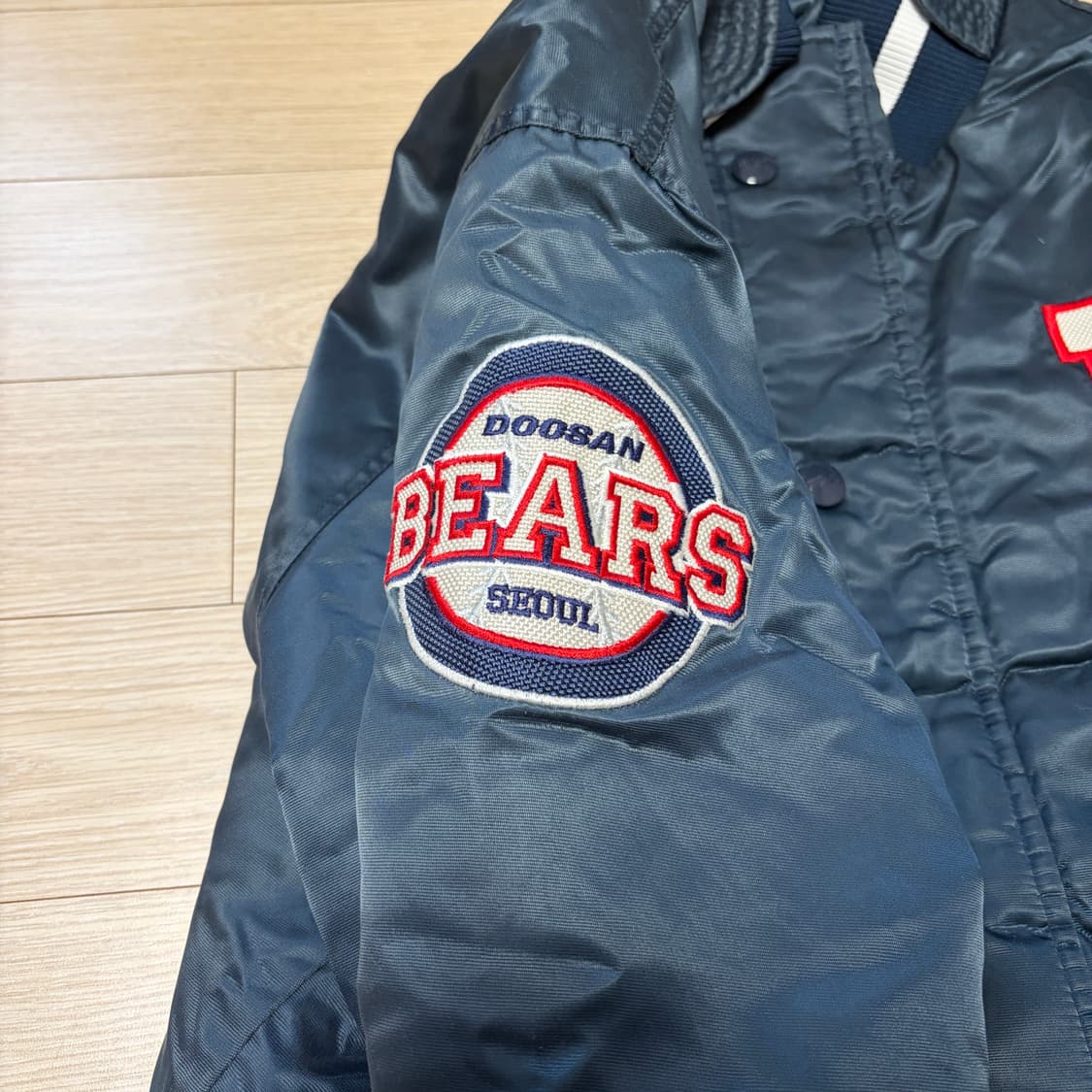 FILA X 두산베어스 레트로 스타디움 동계 점퍼 상품이미지3