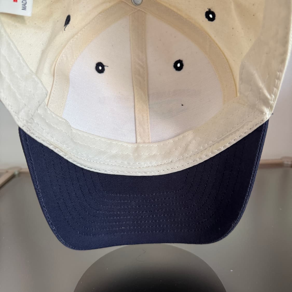 USA services 베이지 빈티지 모자 볼캡 vintage cap  상품이미지4