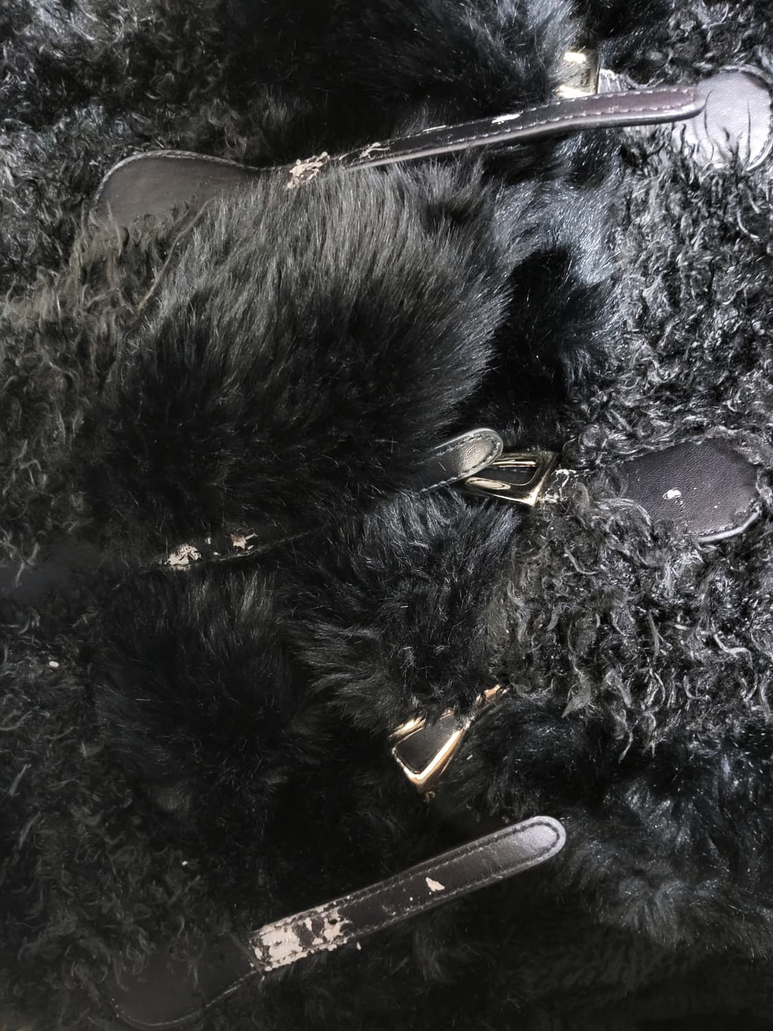 세실맥비 후드 퍼 코트 그런지페어리 긱시크 달천 대장 y2k 히메갸루펑크 상품이미지3