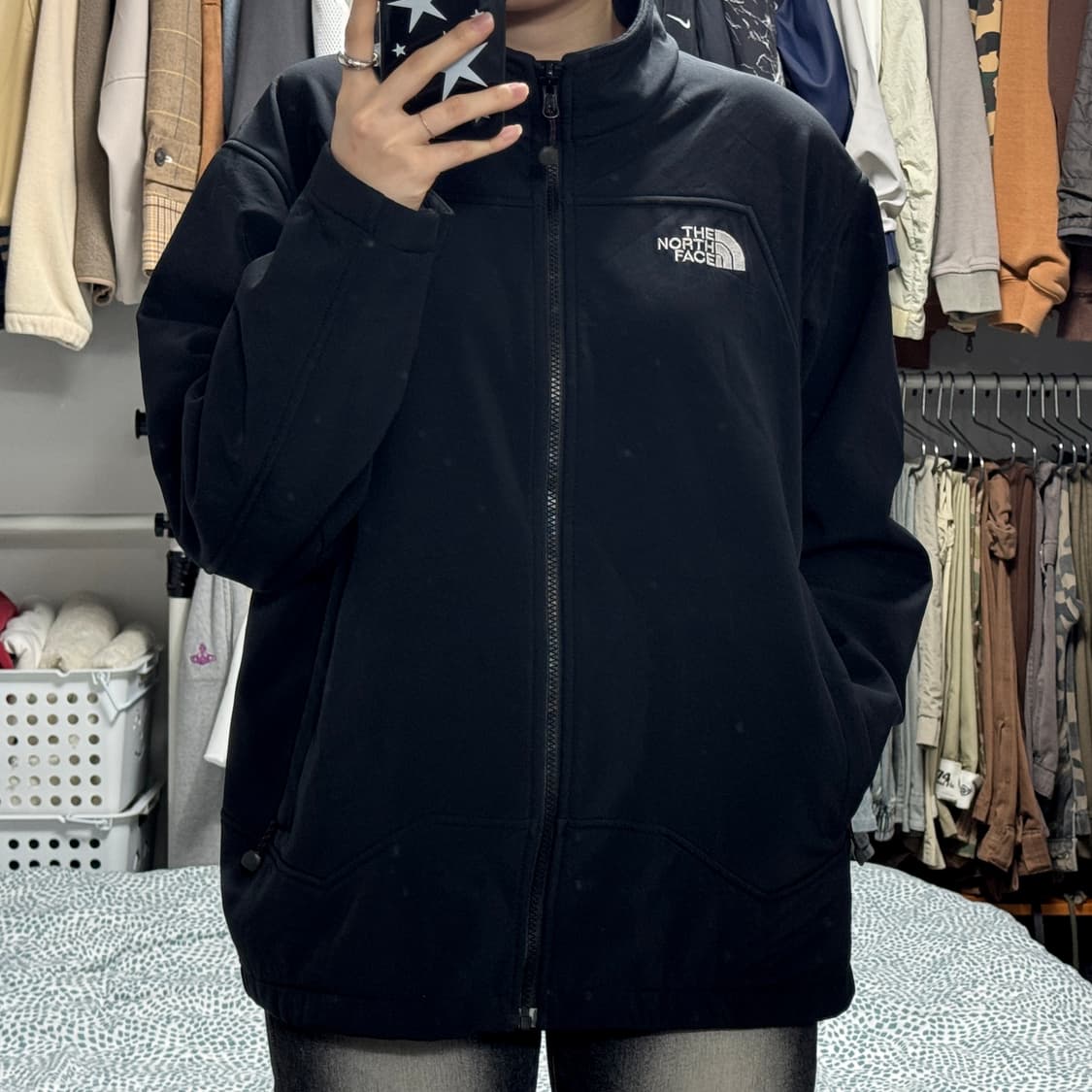 노스페이스 벡터 시리즈 소프트쉘 집업 자켓 상품이미지1