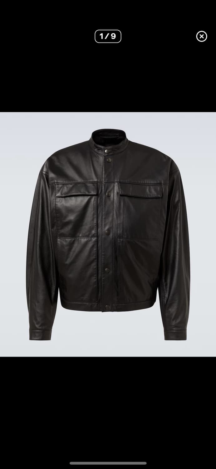 르메르 레더 자켓 구매합니다 상품이미지1