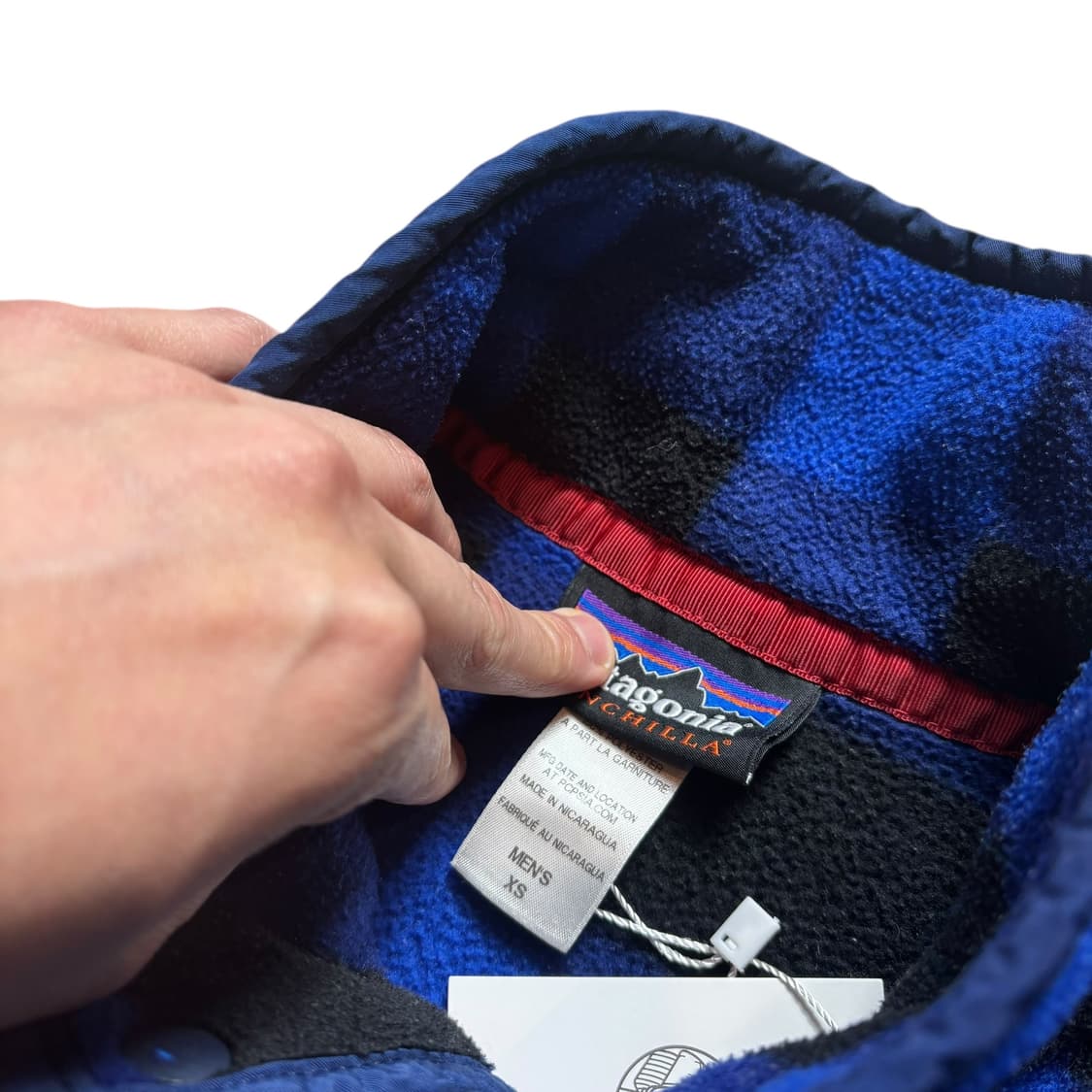 파타고니아 버팔로체크 신칠라 스냅티  상품이미지3