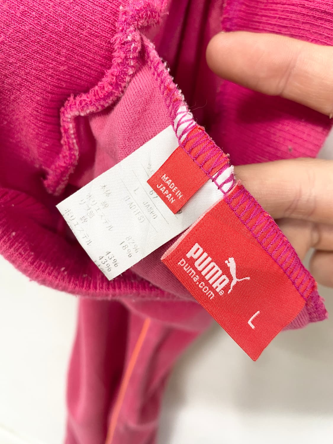 [PUMA] 퓨마 갸루 핫핑크 벨벳 팬츠 상품이미지8