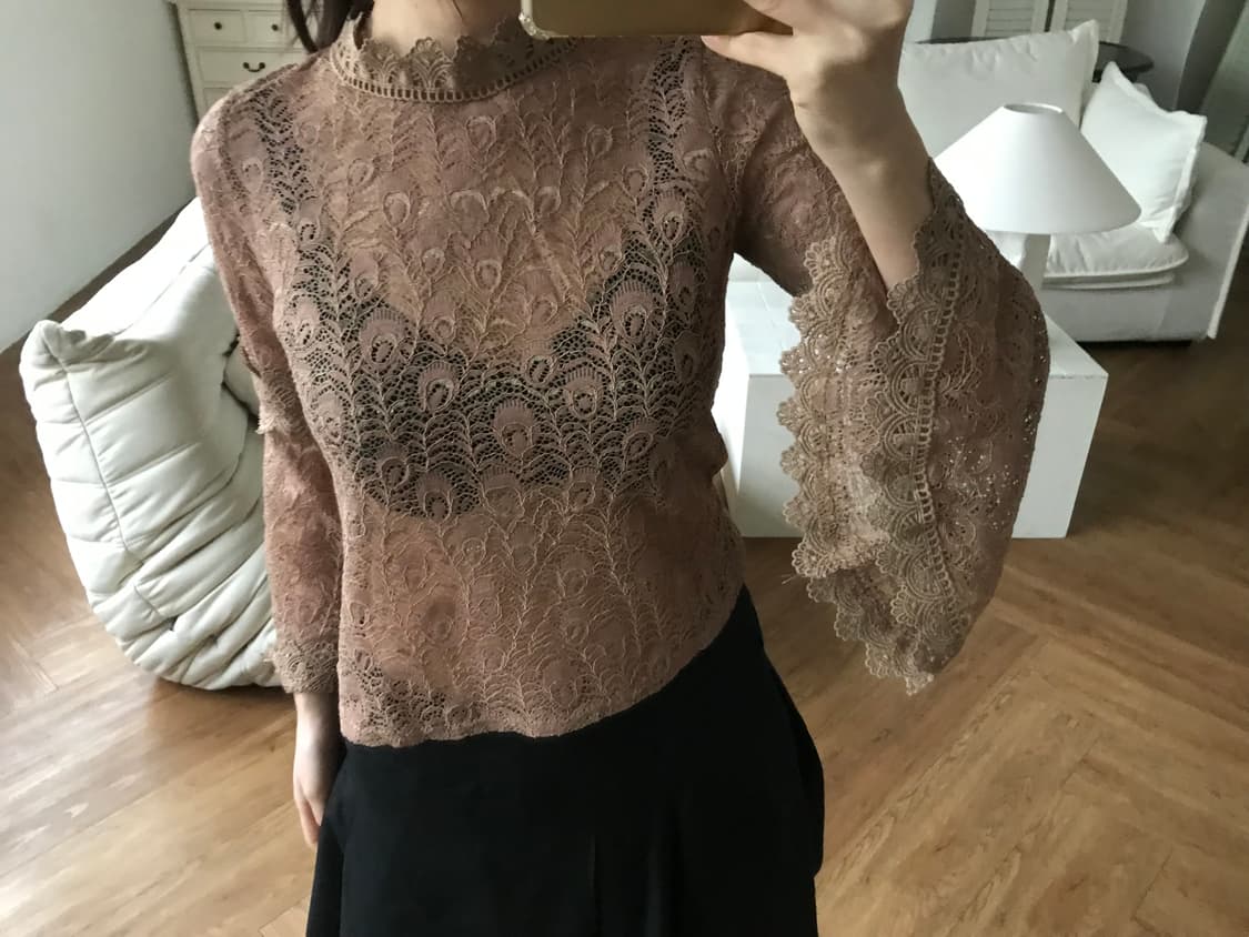 vintage lace top 상품이미지8