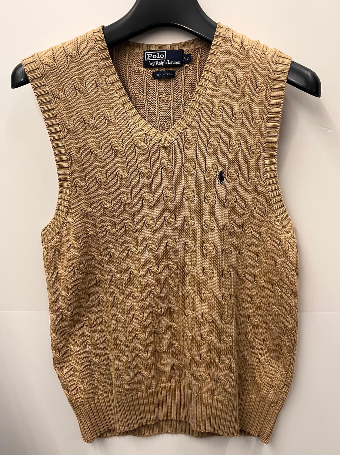 폴로 랄프로렌 케이블 니트 조끼 95 상품이미지1