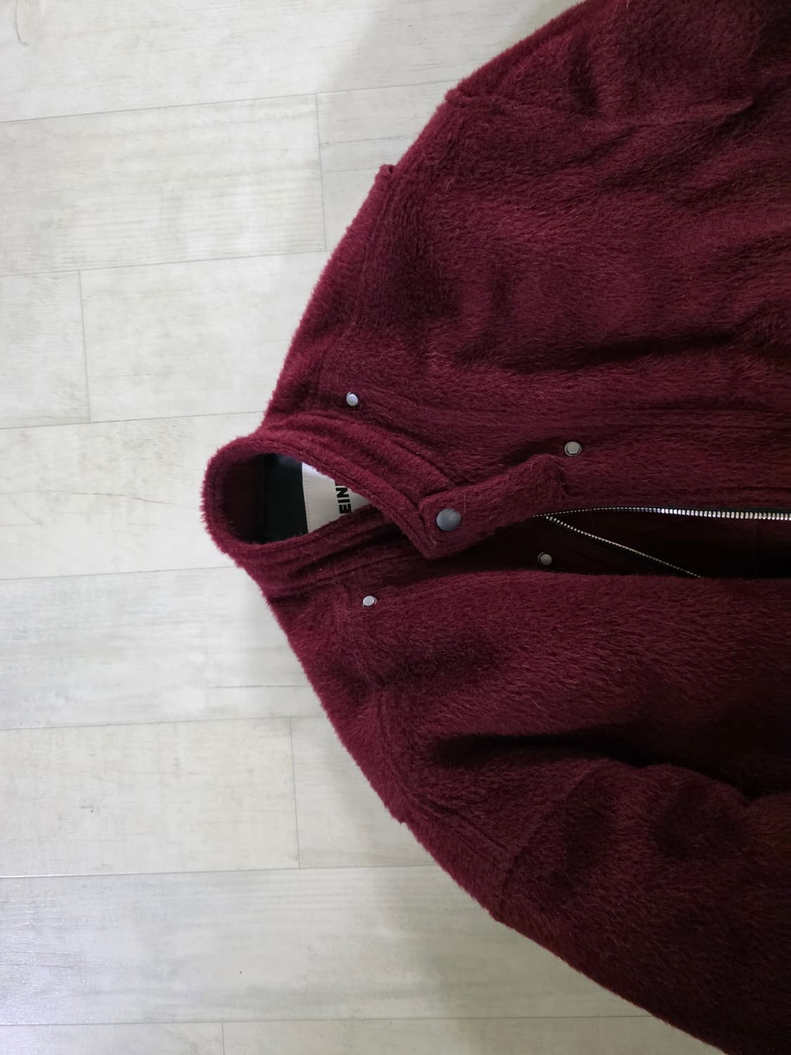 알렌느 알파카 바이커 자켓 1사이즈 상품이미지3