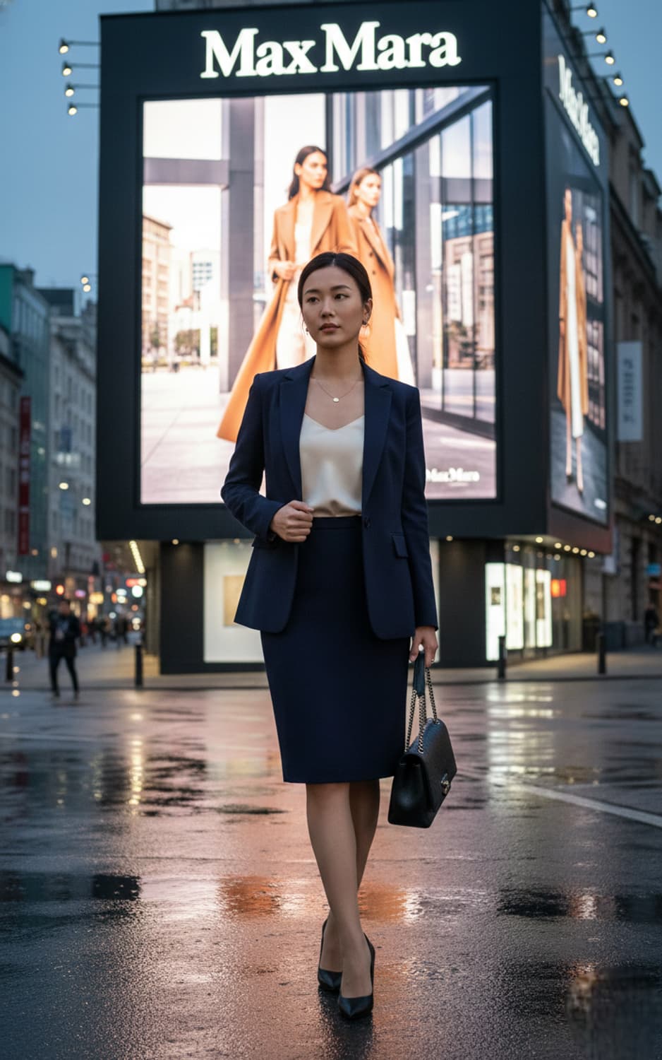 허리28.막스마라 네오플렌 스커트 상품이미지2