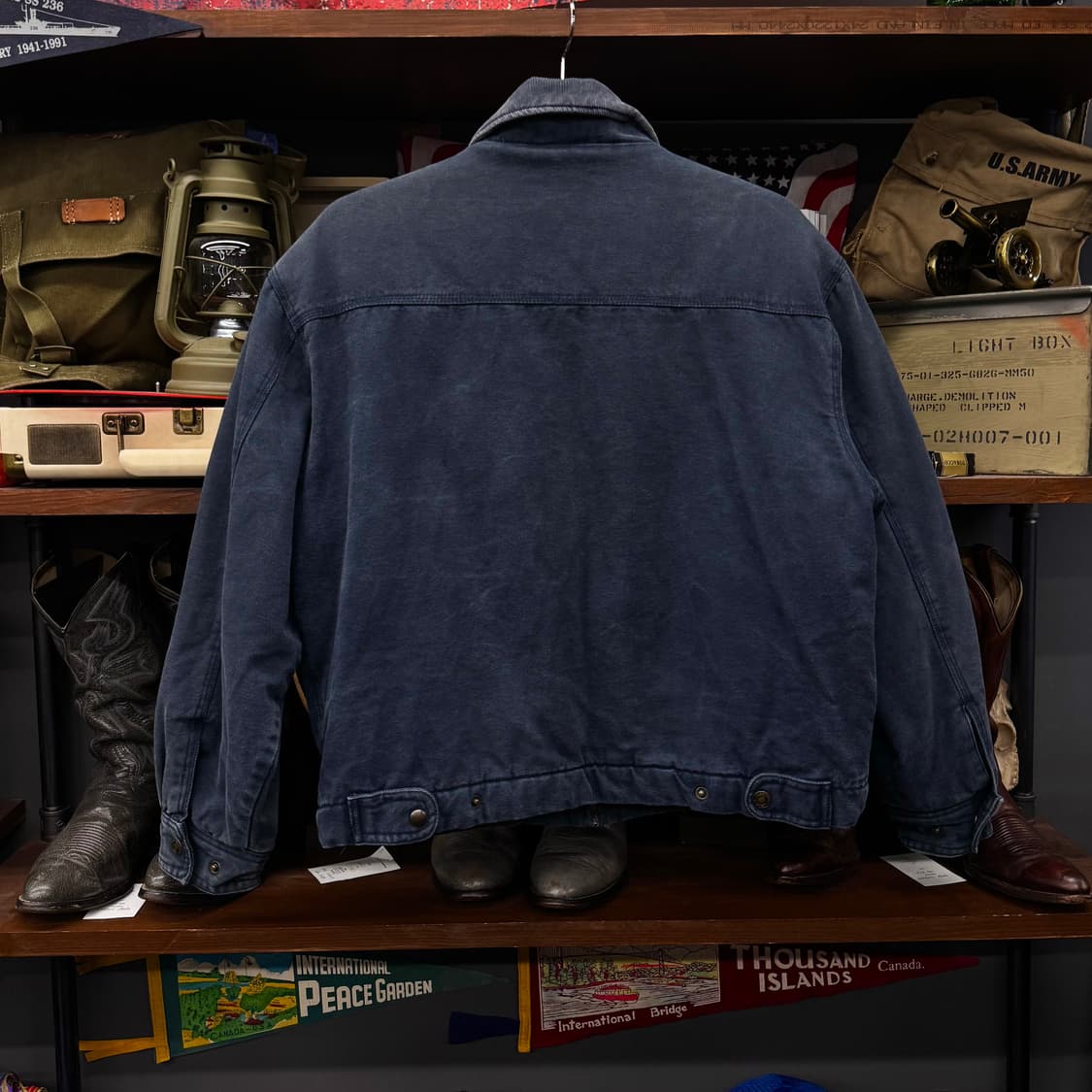 90s cornerstone 헤비 캔버스 디트로이트 워크 자켓 상품이미지2