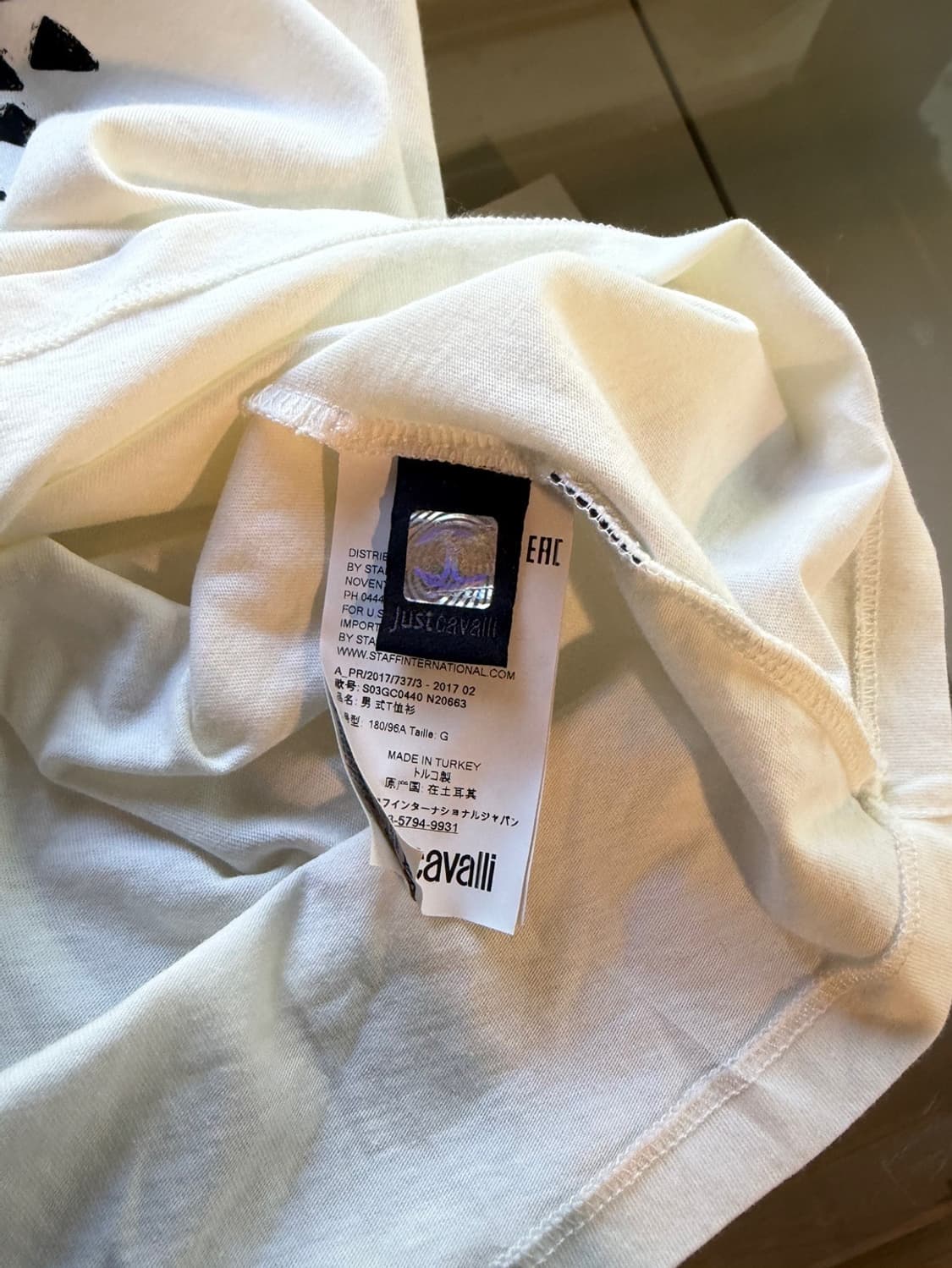 저스트 카발리 티셔츠 100 상품이미지9