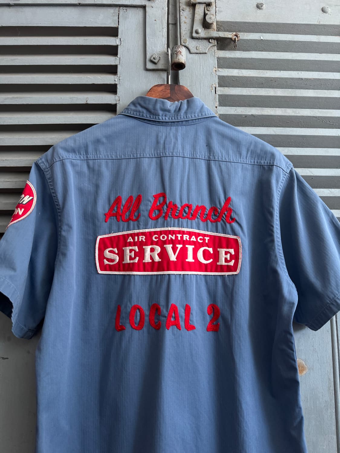 [L]버즈릭슨 CHEVRON Service 워크셔츠 상품이미지5