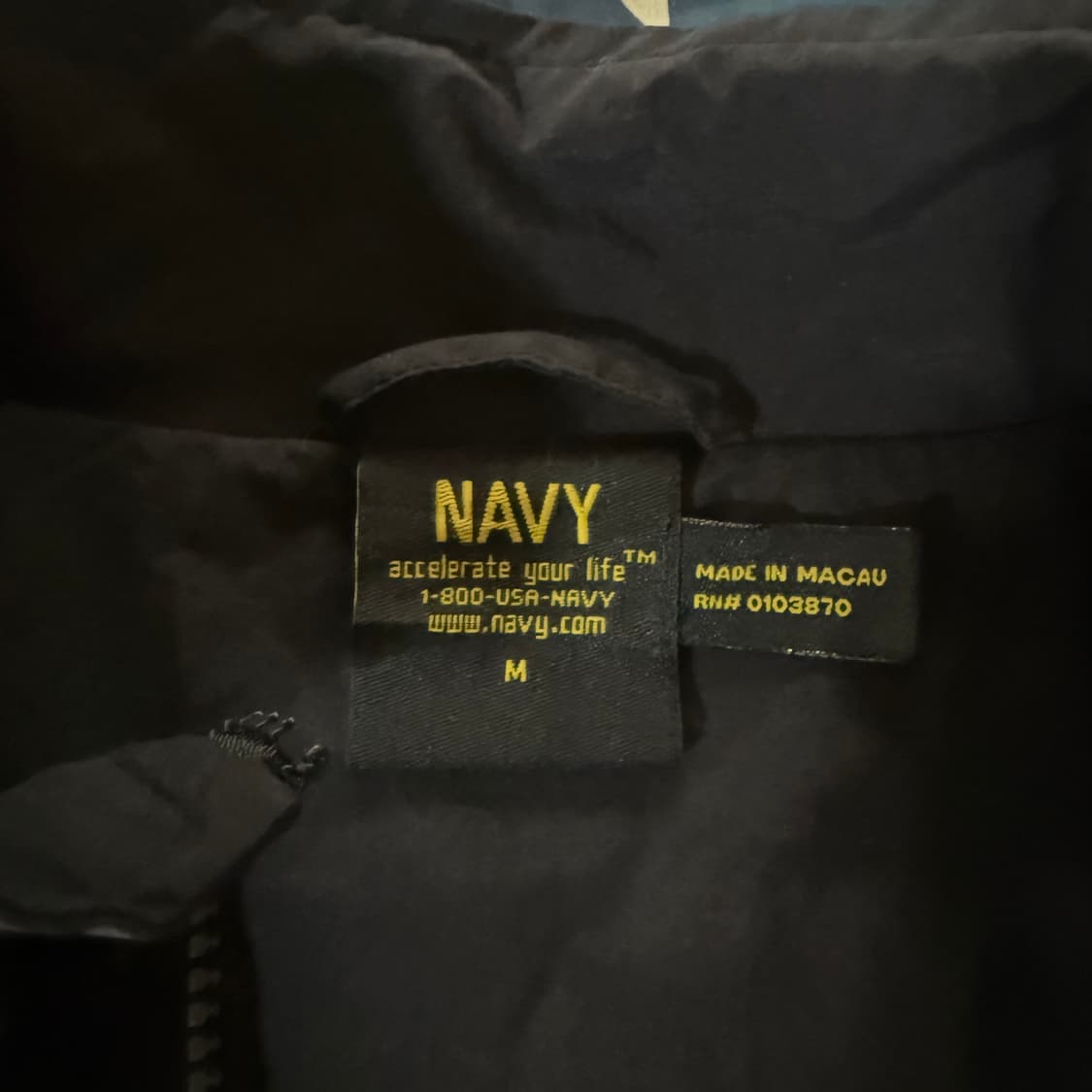 [M] 밀리터리 미 해군 NAVY 바람막이 러닝 자켓 -6 상품이미지4