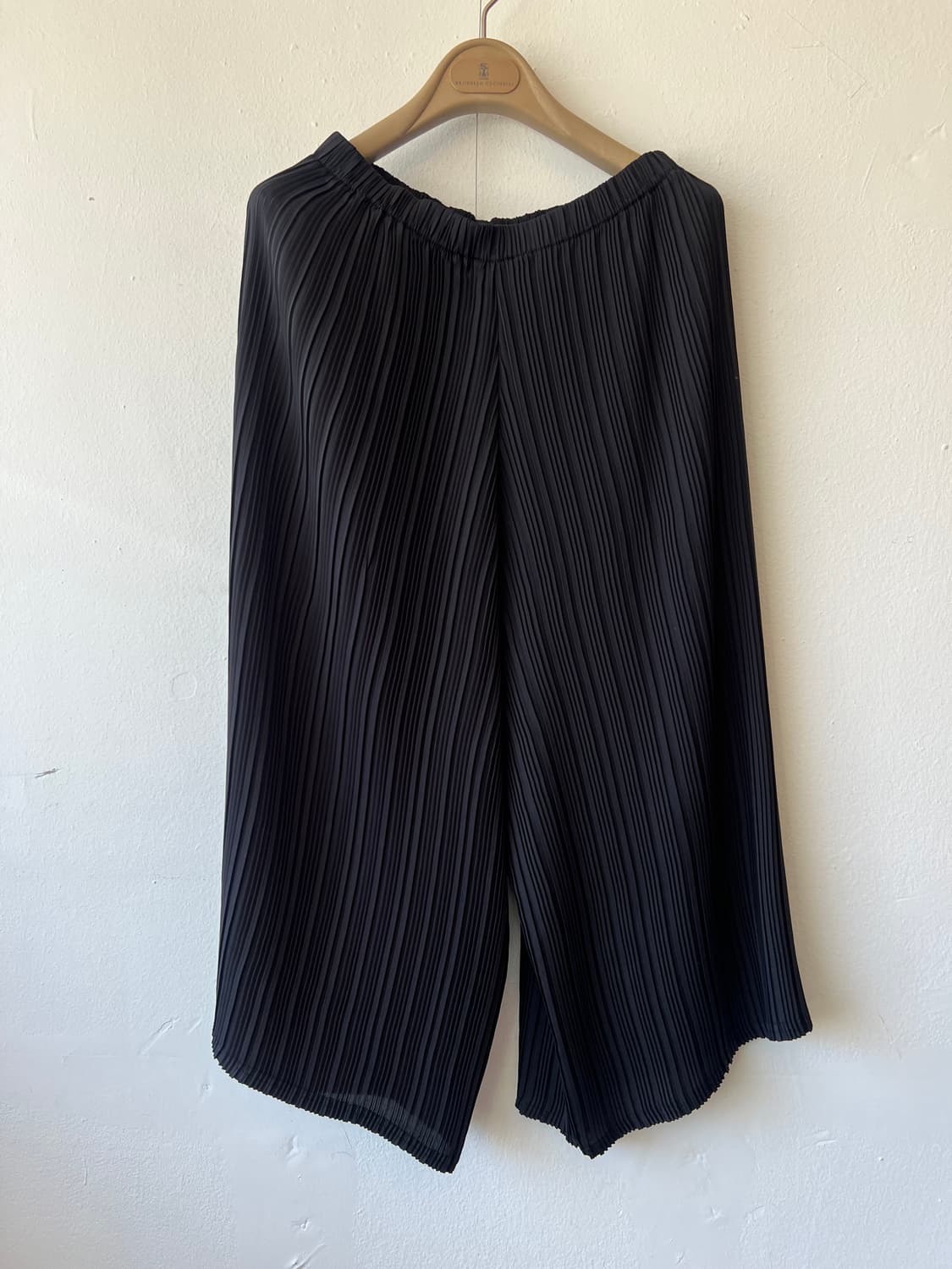 플리츠미 여성 블랙 플리츠팬츠 플리츠바지 상품이미지2