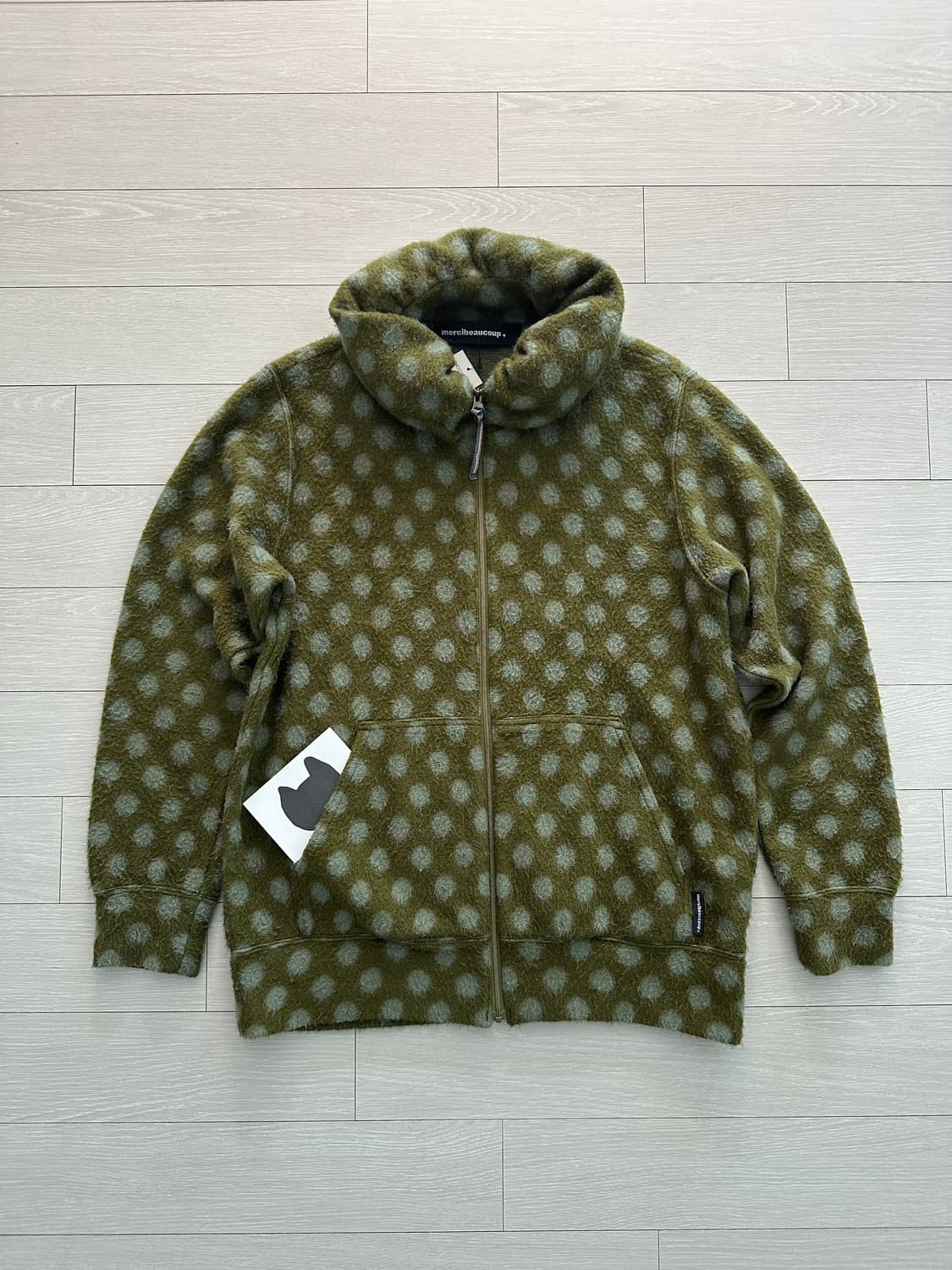 메르시보꾸 도트 후리스 상품이미지6