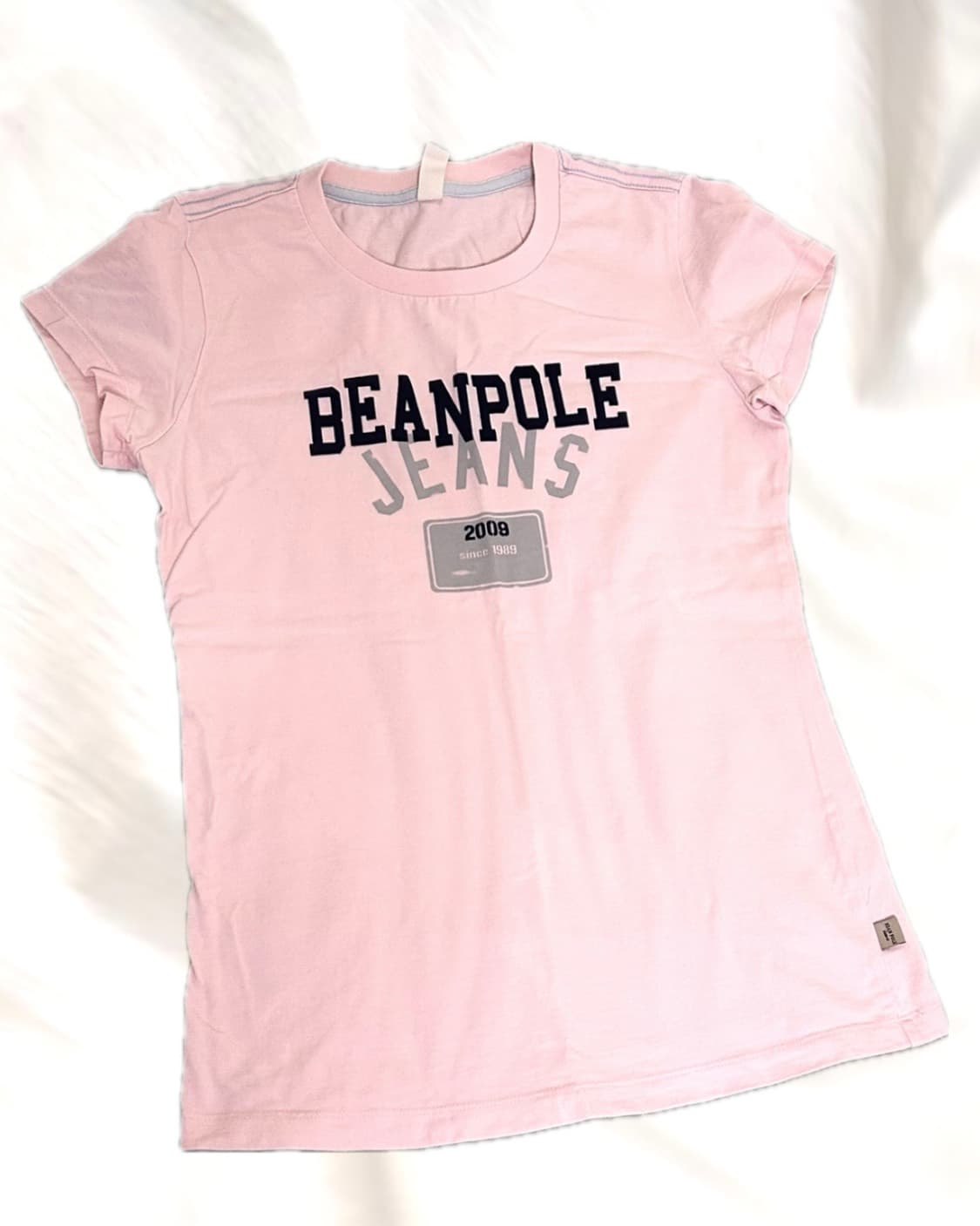 빈티지 빈폴진스 딸기우유 반팔 티셔츠 상품이미지1