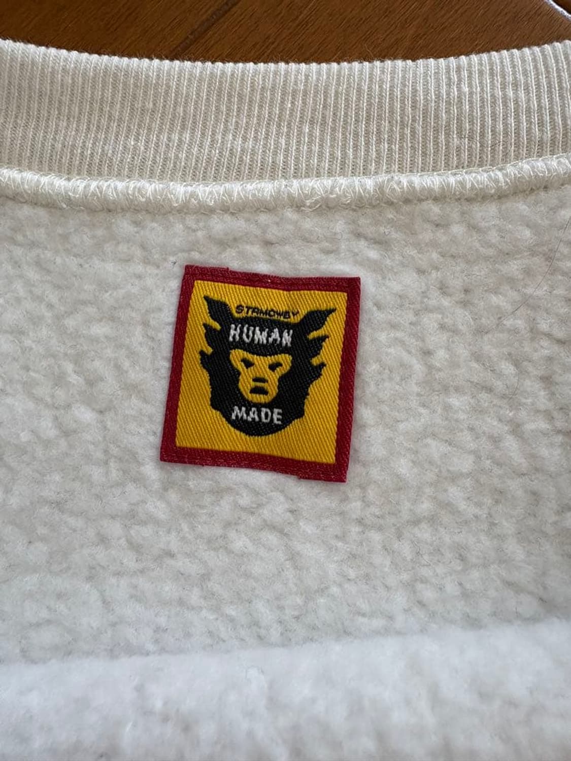 휴먼 메이드 하트 스웻셔츠 화이트 상품이미지3