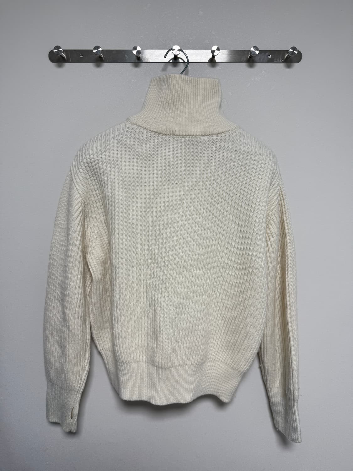 던스트 UNISEX HALF ZIP-UP RIBBED WOOL SWEAT 상품이미지5